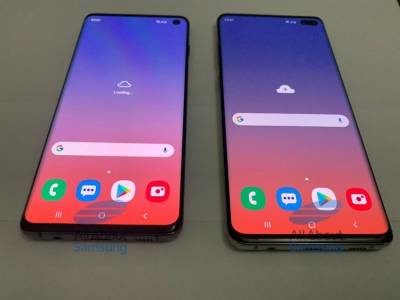 Galaxy S10 и S10+ на новых фотографиях